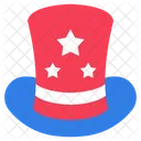 Bone Chapeu Chapeu Americano Icon