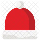 Chapeu De Papai Noel De Natal Chapeu De Papai Noel Chapeu Ícone