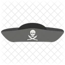 Chapeu De Pirata Bone Capacete De Pirata Icon