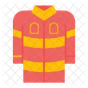 Bombero Fuego Chaqueta Icono