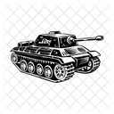 Char De Guerre Vehicule Arme Icon
