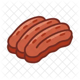 Char siu chinese bbq pork  Icon