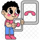 Phone Missed Call Icon