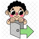 Exit Door Logout Icon