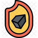Charcoal Coal Fire Icon