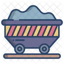 Charcoal Cart Cart Coal Icon