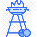 Charcoal Grill Icon
