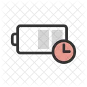 Charge Battery Time Icon