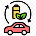 Charge Ev Car Icon