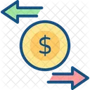 Charge Back Finance Money Icon