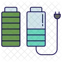 Chargement De La Batterie Batterie Chargement Icône
