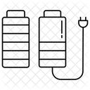 Chargement De La Batterie Batterie Chargement Icône