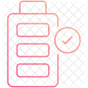 Charge Complete Batterie Niveau De Batterie Icône