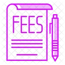 Charge Fees  Icon