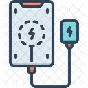 Charge Phone Inductive Phone Icon