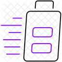 Charge Rapide Puissance Electrique Icône