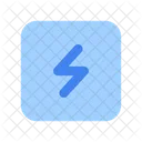 Charge Rectangale Mobile Battery Icon