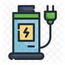 Charge Station Eco Energy Icon