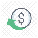 Money Back Cash Back Business Cycle Icon