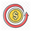 Chargeback Card Refund Repayment Icon