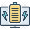Charged Battery Plug Icon