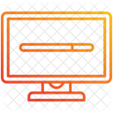 Chargement Moniteur Ordinateur Icône