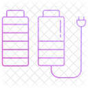 Chargement De La Batterie Batterie Chargement Icône