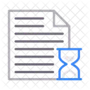 Sablier Chronometre Fichier Icône