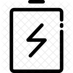 Batterie en charge  Icône