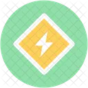 Charging Bolt Battery Icon