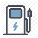 Charging Electromobile Service Icon