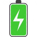 Set Battery Flat Icon Icon