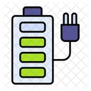 Battery Charging Battery Level Icon