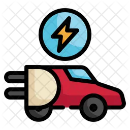 Charging Car  Icon