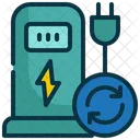 Charging Station Power Icon