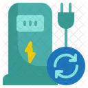 Charging Station Power Icon