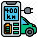 Charging Km Icon