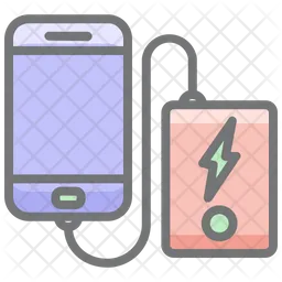 Charging Mobile  Icon