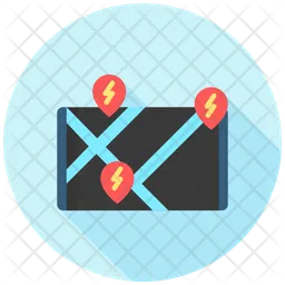 Charging Network  Icon