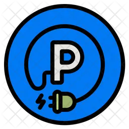 Charging Parking  Icon