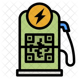Charging Qr Payment  Icon