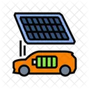 Charging Station Solar Icon
