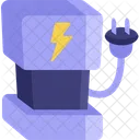 Charging Station Energy Battery Icon