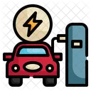 Power Electric Vehicle Icon