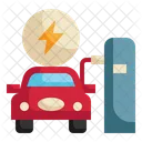 Power Electric Vehicle Icon