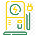Electric Vehicle Charging Station Ev Charger Icon