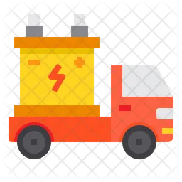 Charging Truck  Icon