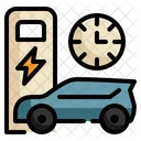 Time Charger Station Icon