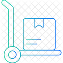 Chariot A Bagages Poussette Charrette Icône