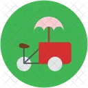 Glace Creme Chariot Icon